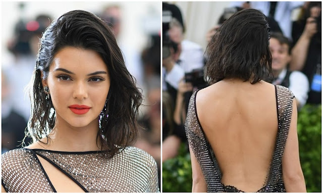 Impresionante vestido de Kendall Jenner