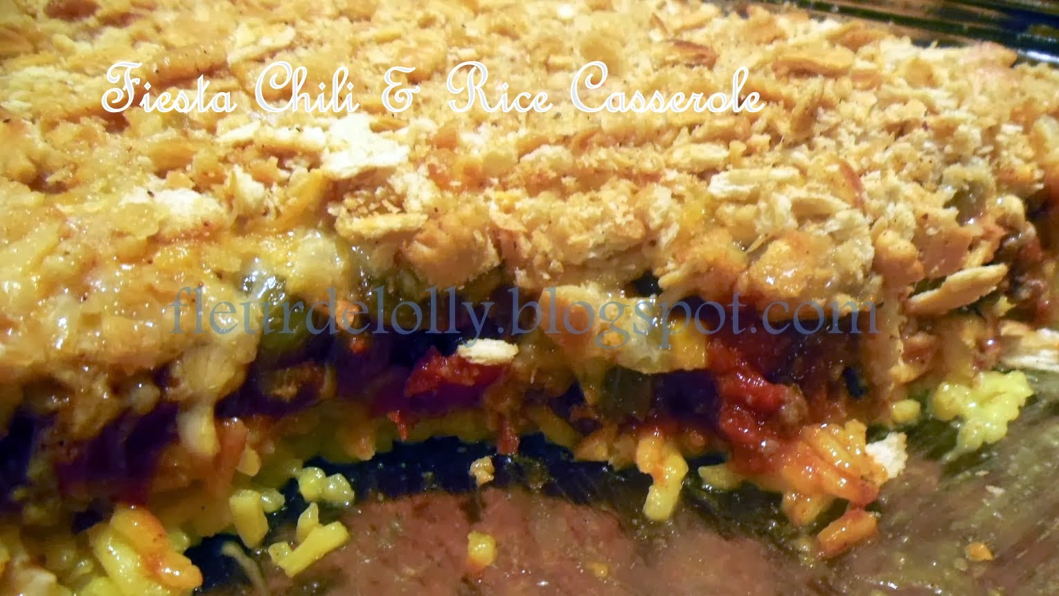 Fleur de Lolly Fiesta Chili and Rice Casserole