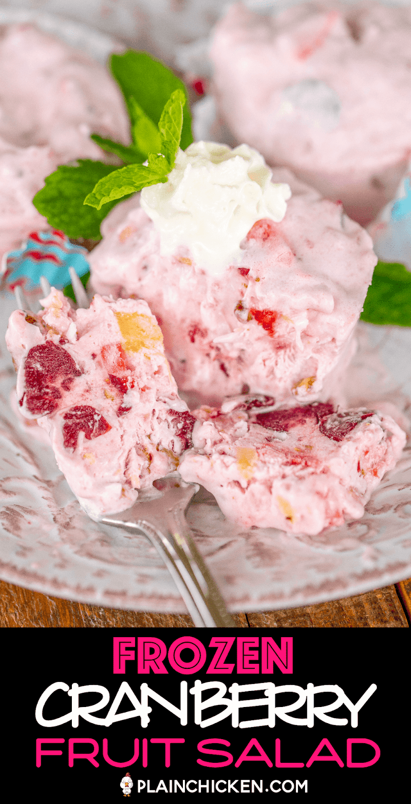 Frozen Cranberry Salad Plain Chicken®