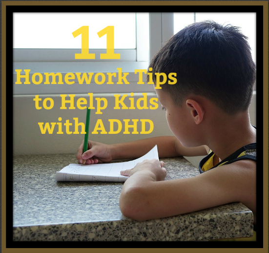Help for Struggling Readers 11 Homework Tips to Help Kids with ADHD