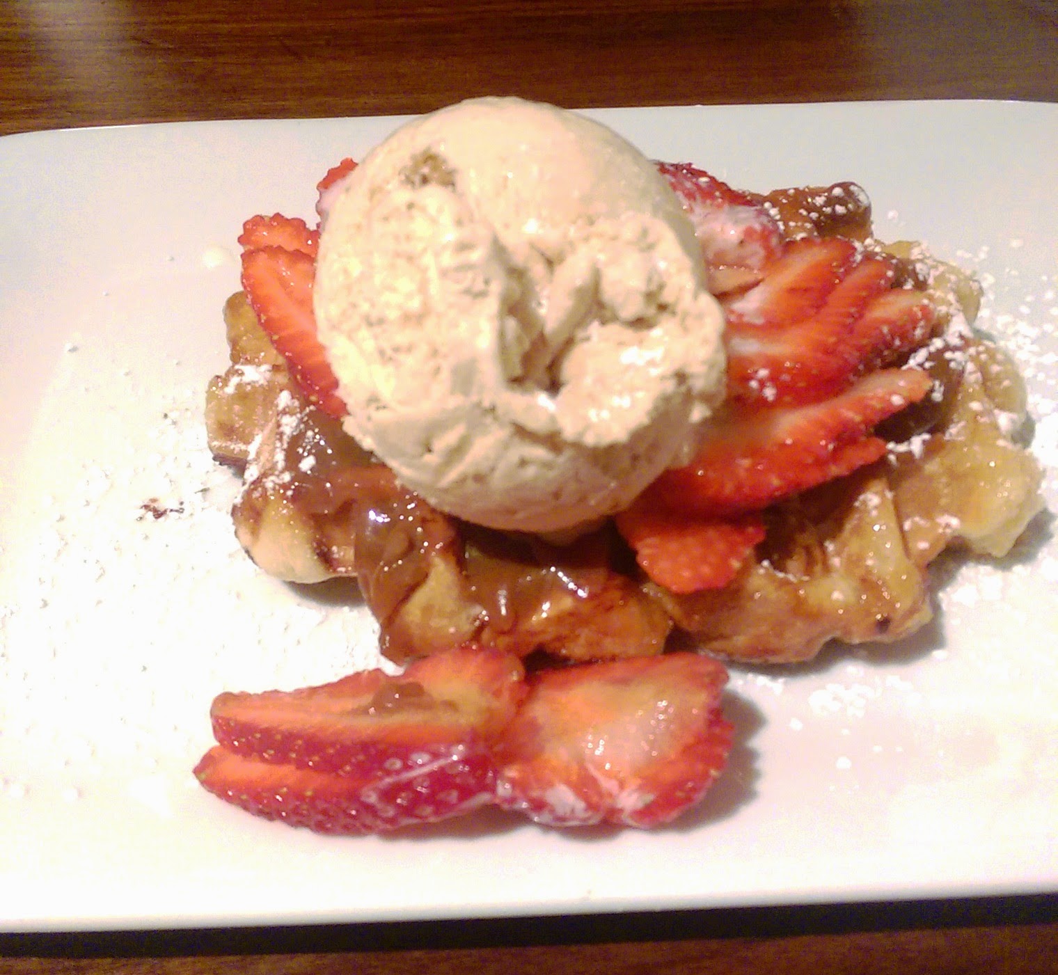 Sam's gastronomic tour of NYC Waffles and Dinges