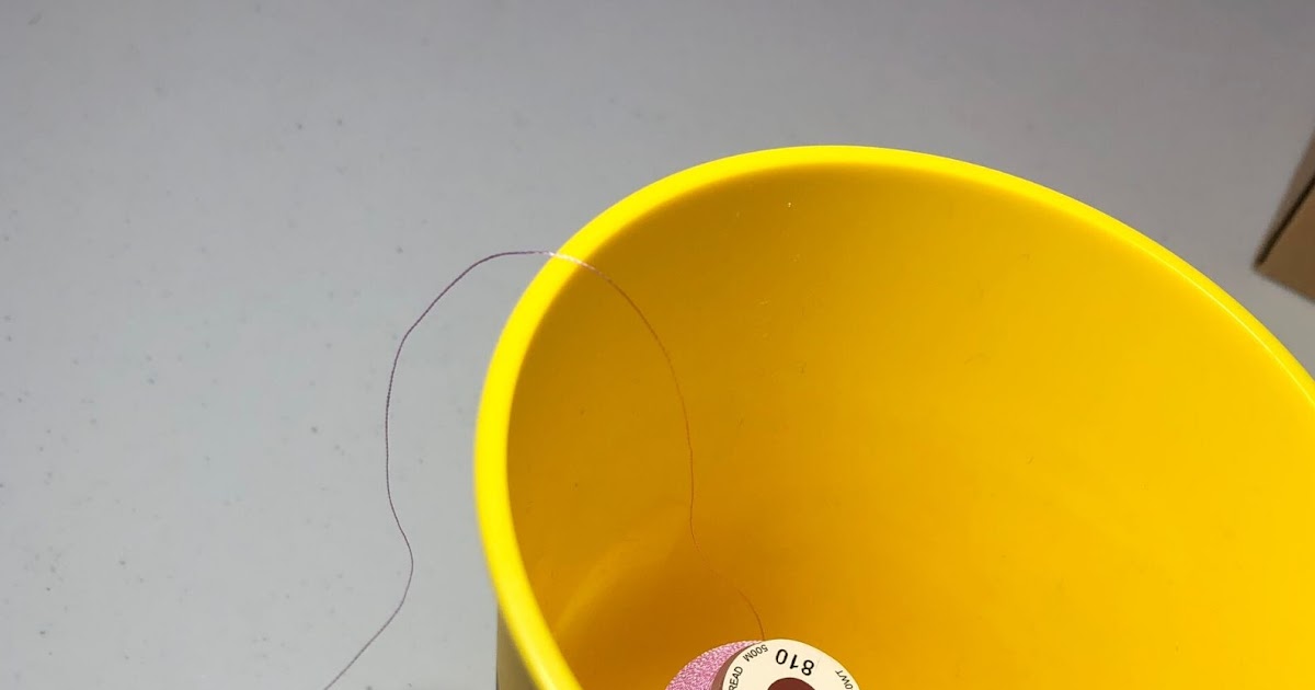 Why You Should Use A Thread Stand When Machine Embroidering