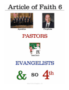 6th Article Of Faith Printable