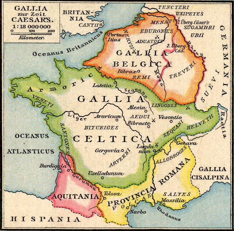 Luetaan latinaa Caesar De bello Gallico liber VI Luetaan latinaa Caesar De bello Gallico liber VI