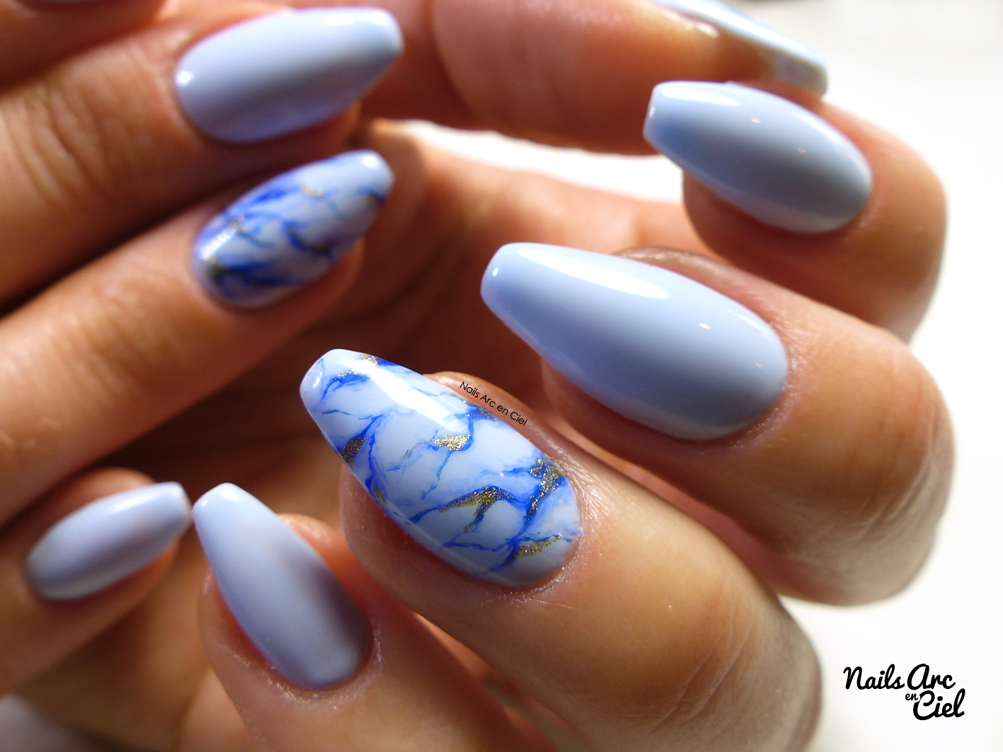 Bleu Ciel Nail Art Designs - wide 10