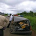 Photos: Petrol tanker rams into hearse in Benue