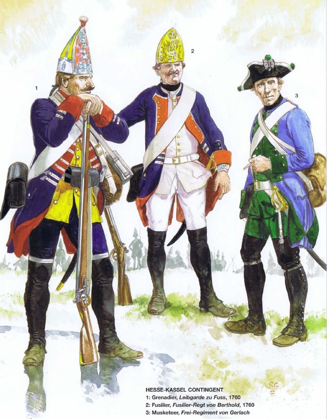 Wars of Louis Quatorze Hessians in Britain during the Seven Years War