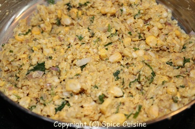 Spice Cuisine: Corn Vada/Fritters