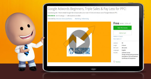Google Adwords Beginners, Triple Sales & Pay Less for PPC Google Adwords Beginners, Triple Sales & Pay Less for PPC