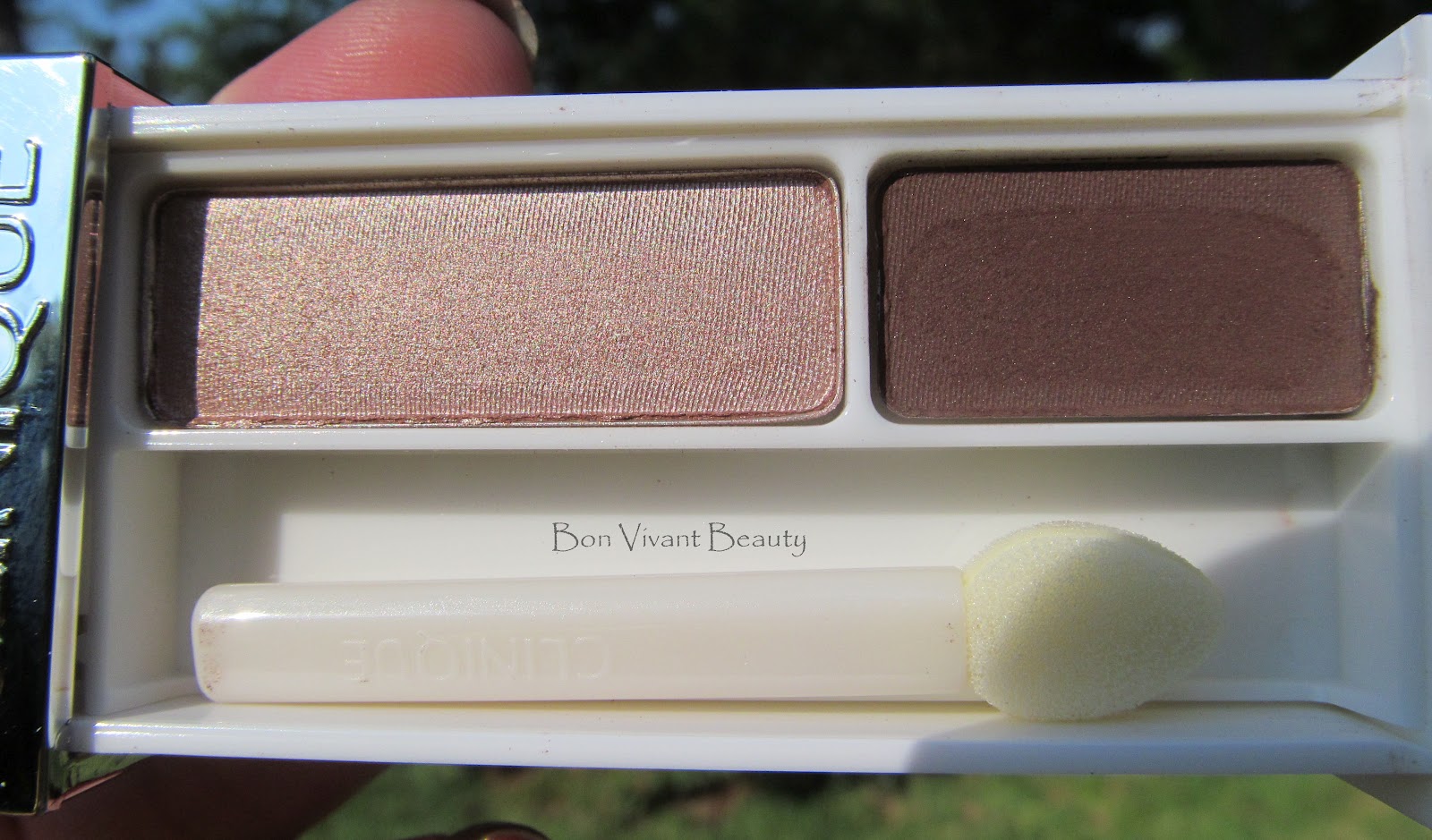 Bon Vivant Beauty Clinique Color Surge Coffee Shop Eyeshadow Duo