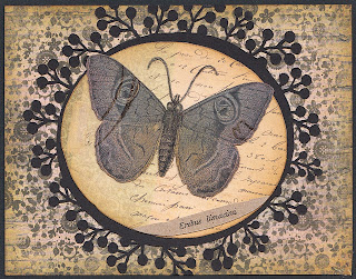 moth, greeting card