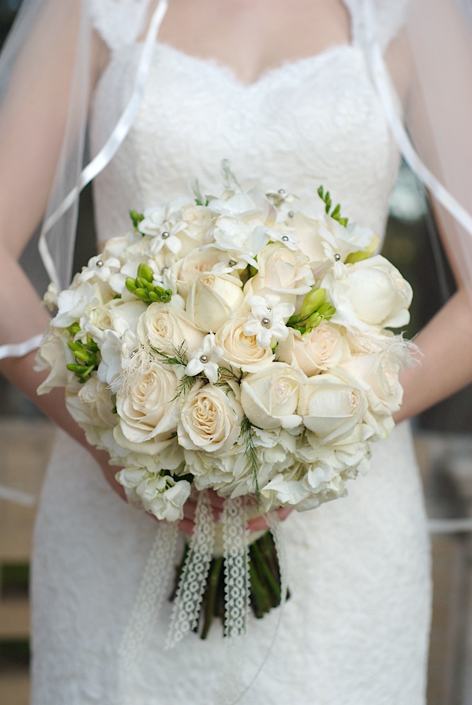 Ramos de novia 2011 con rosas blancas Bodas Ramos de novia 2011 con rosas blancas Bodas