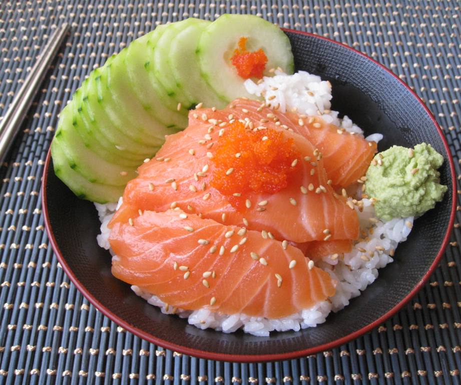 My Asian Kitchen Sake(Salmon) Chirashizushi