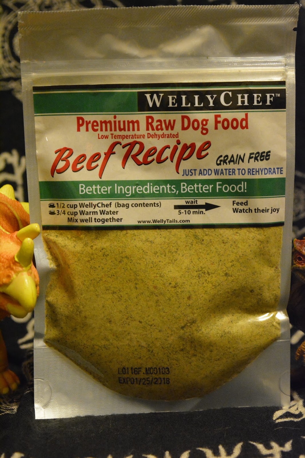 The Dog Geek Food Friday WellyChef Dehydrated Raw Dog Food