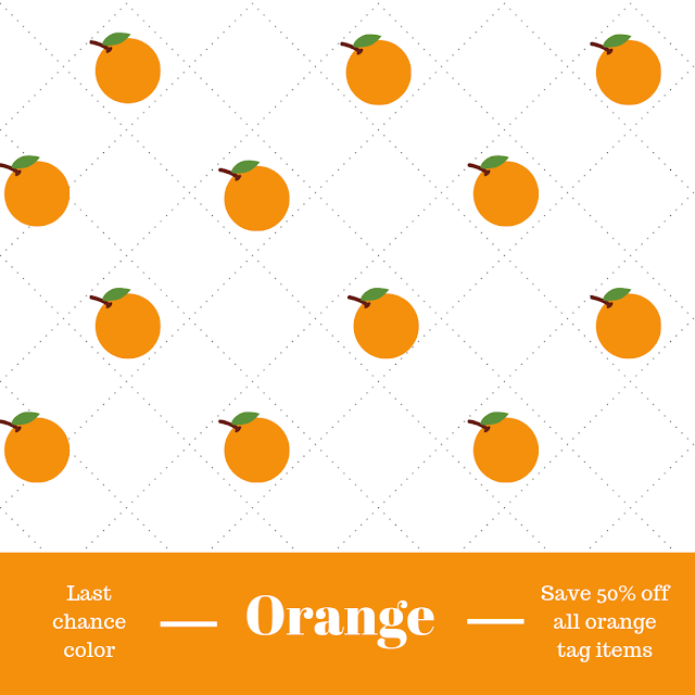 SALE DAYS 50 OFF ORANGE TAGS GOODWILL THROUGH DECEMBER 14TH Two