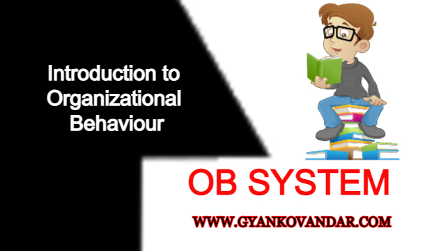 OB System | Organizational Behaviour | gyankovandar.com