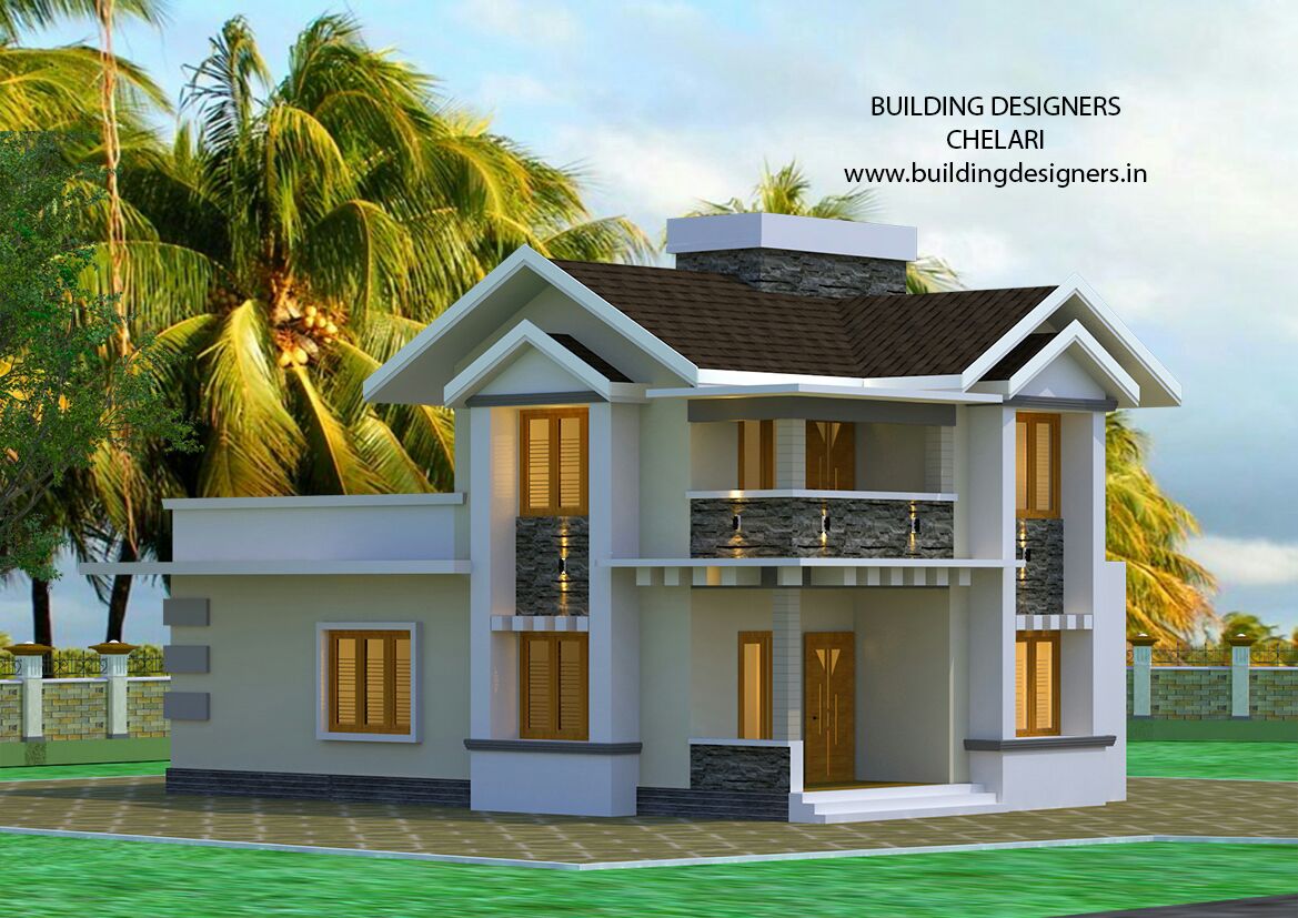 176 Lakh1300 Sq Ft Low Cost House Design BUILDING DESIGNERS