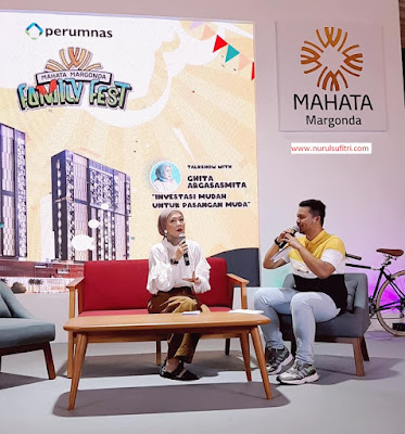 tips berinvestasi mudah untuk pasangan muda dan keseruan acara apartemen mahata margonda family fest nurul sufitri travel lifestyle blogger review