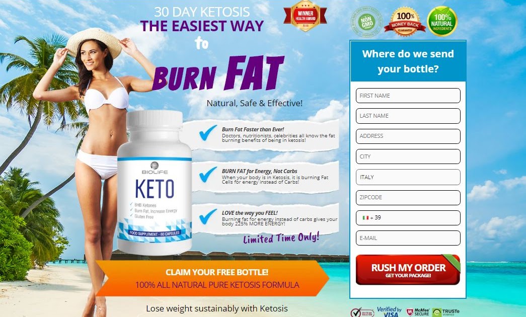 Biolife Keto Italy {Fat Burning} No1 Diet Pills In Italy Read Real