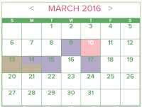 Class Calendar: StampLadyKatie