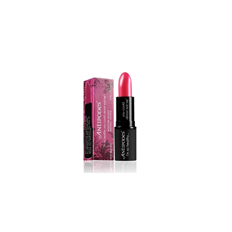 Antipodes Son môi thiên nhiên màu hồng tươi Lipstick Dragon Fruit Pink 332 4g