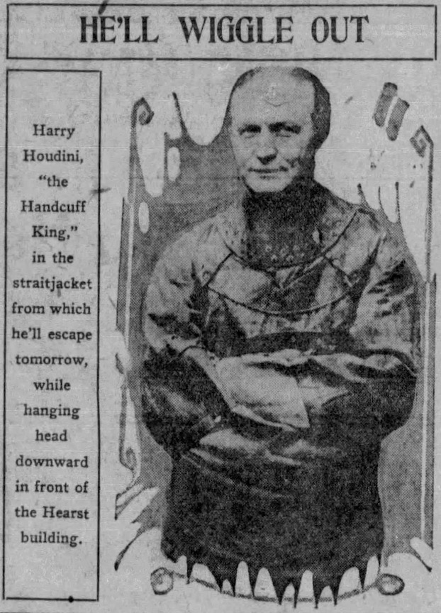 houdini straitjacket escape houdini straitjacket escape