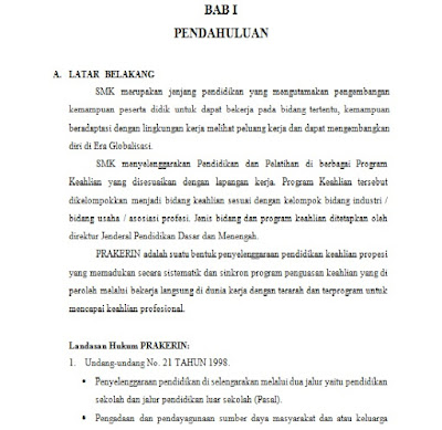 Contoh Bab 1 Pendahuluan Laporan Prakerin Smk Laporan Pkl Lengkap Landasan Hukum Tujuan Dan Manfaat Tkj Teckkom