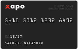 Xapo Bitcoin debit card