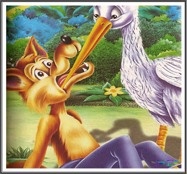 El blog de las fábulas El lobo y la grulla Esopo El blog de las fábulas El lobo y la grulla Esopo