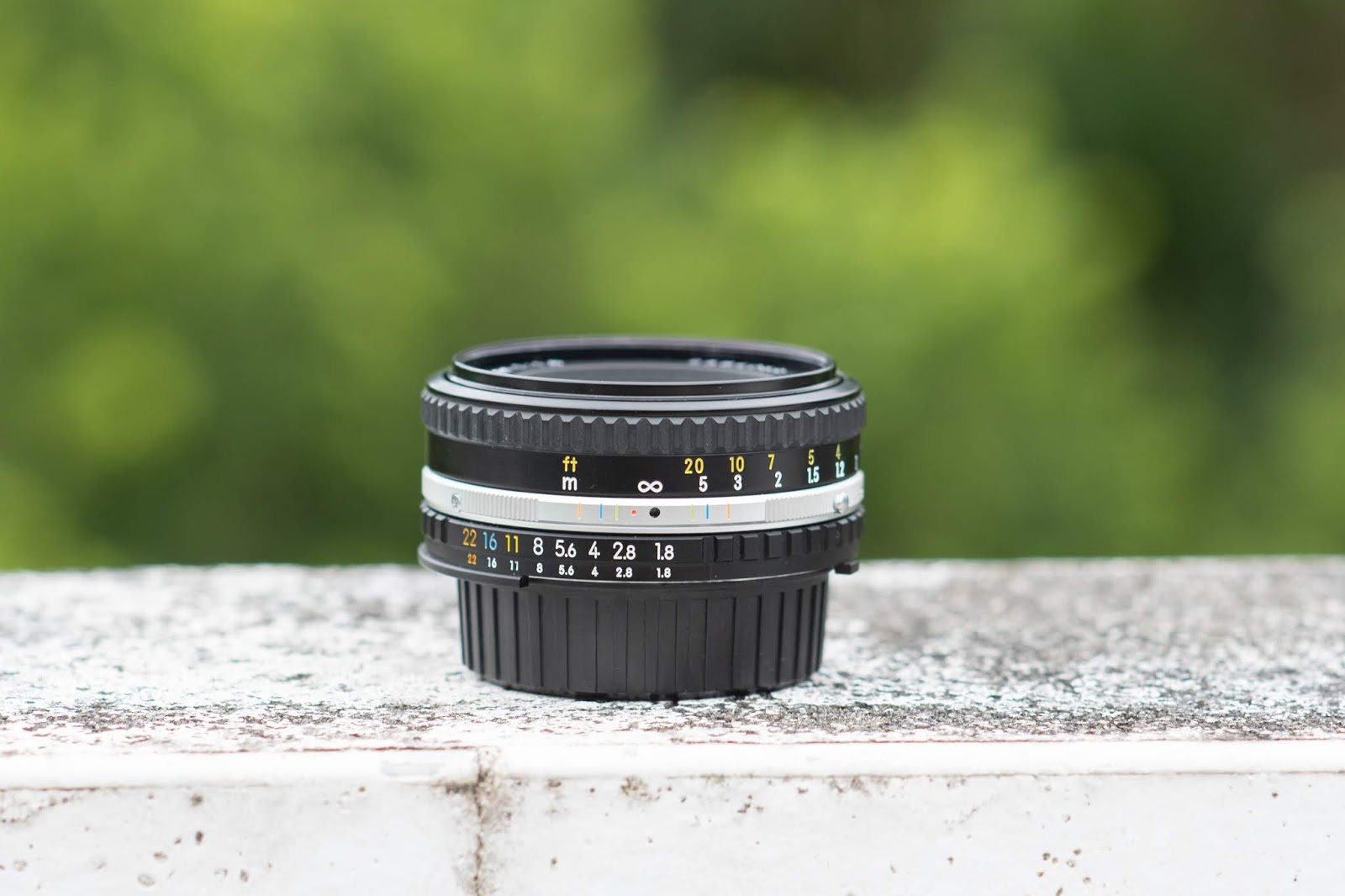Nikon AIS 50mm f1.8 E-series 開箱評測用後感