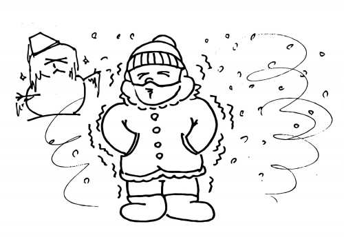 hace frio coloring pages - photo #9