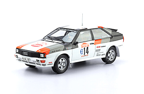 coleccion autos de rally 1:24 salvat argentina, Audi Quatro A1 1:24