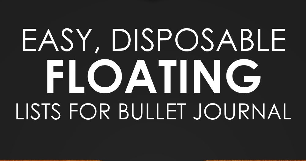 Floating Lists are Easy and Disposable