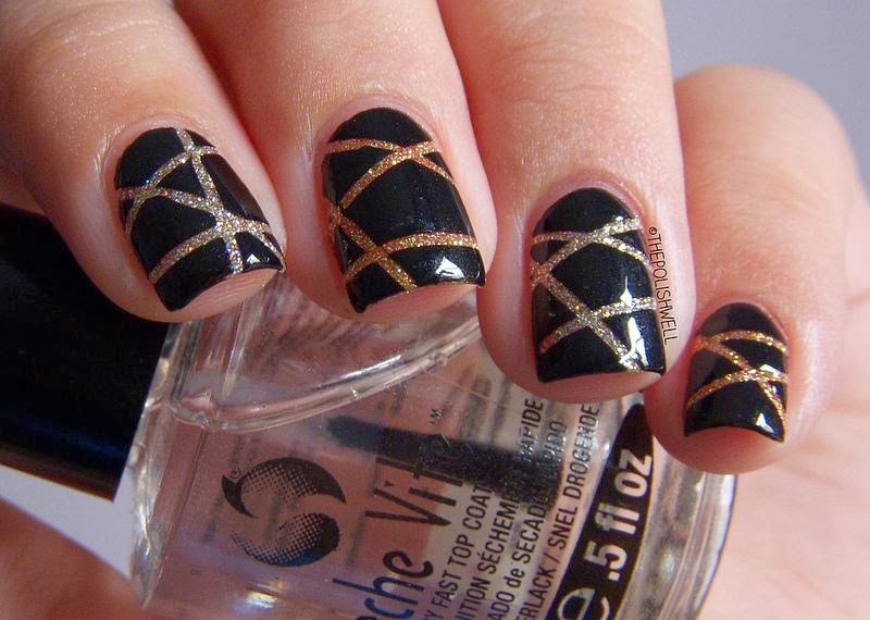 4. "Trendy Nail Designs Using Painters Tape" - wide 4
