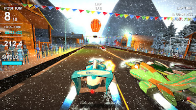 Future Aero Racing S Ultra Game Screenshot 1