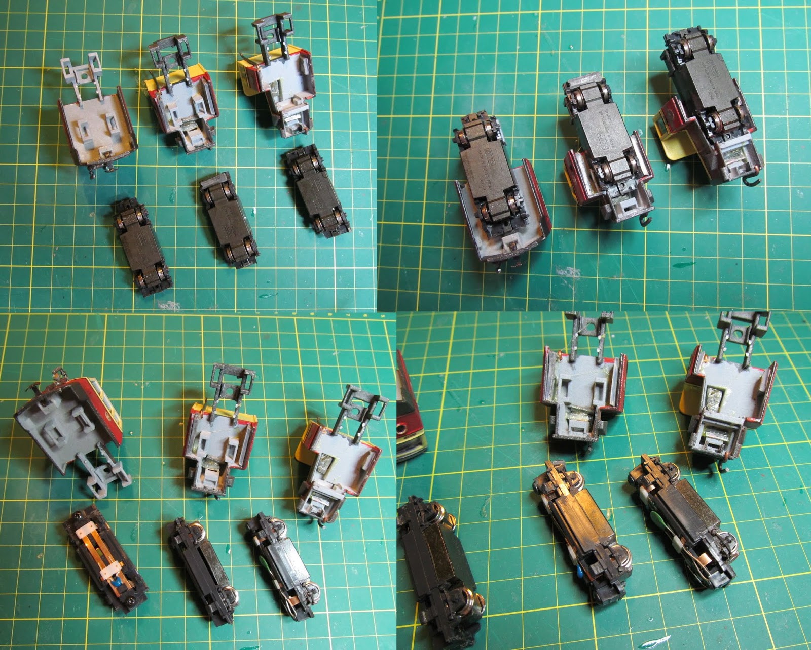 Model Engine Works 009 Atkinson Walker Rail cars