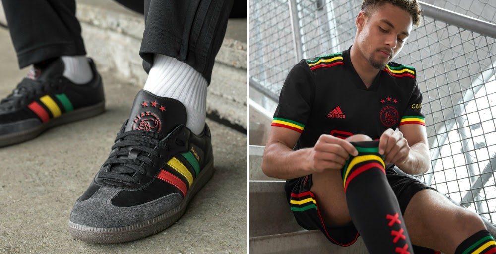 Adidas Ajax 21-22 Third Kit Shoes - Inspired by Marley - Footy Headlines