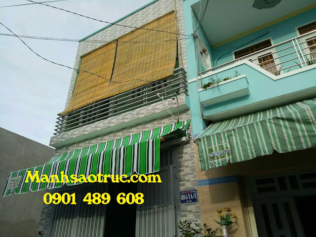 Màn sáo tre che nắng ban công Màn sáo tre che nắng ban công