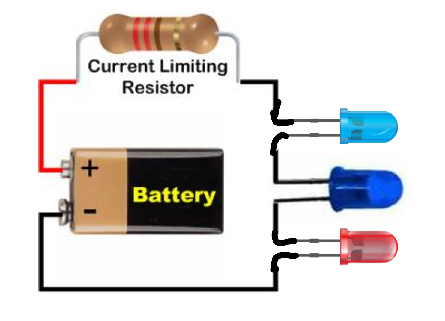 Arduino 5 Combining Resistor with LED Resistor value calculation
