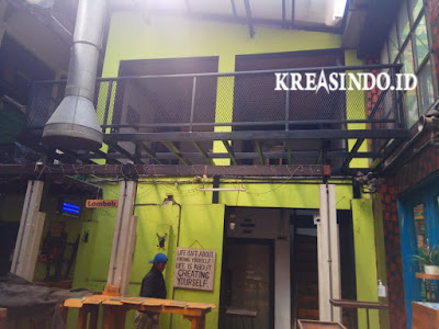 Penampakan Rangka Mezzanine Kafe pesanan Bu Monica di Menteng Jakarta Penampakan Rangka Mezzanine Kafe pesanan Bu Monica di Menteng Jakarta