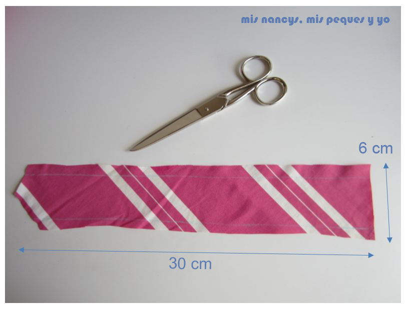 mis nancys, mis peques y yo, tutorial turbante para nancy, cortar bies