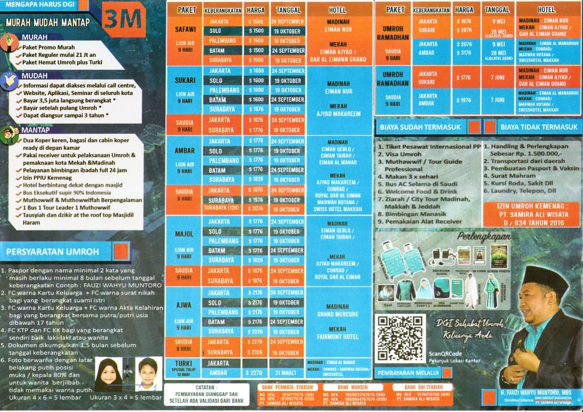Islam Agama Benar: Travel Haji dan Umroh DGI PT. Samira Ali Wisata