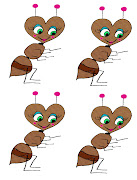 Home Drawn Ant Clipart (love bug ant craft ants)