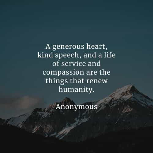 44 Generosity quotes that will inspire your life positively
