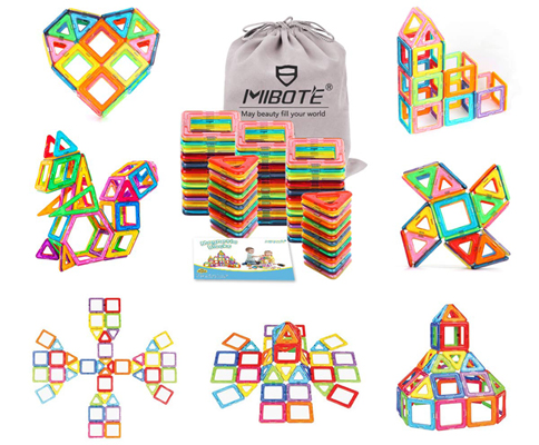 Mibote magnetic building blocks set gift for kids