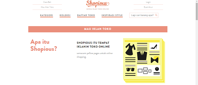 Shopious: Media Iklan Toko Online