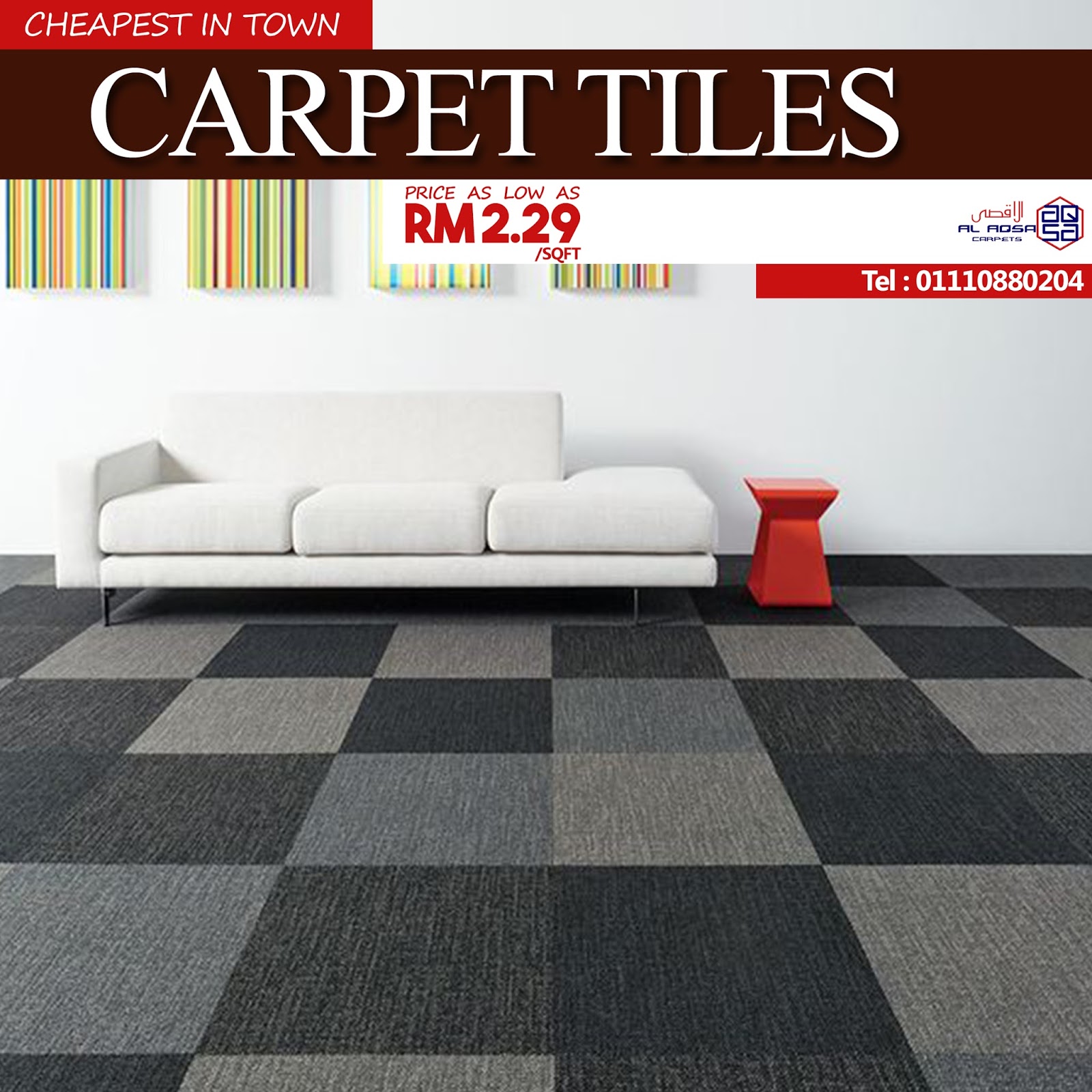 MALAYSIA’S BEST CARPET TILES CHEAP YET DURABLE