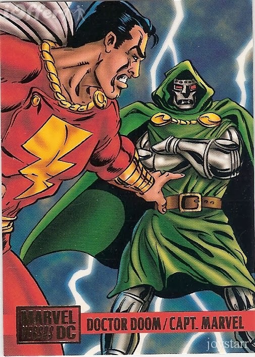 COMIC BOOK FAN AND LOVER TRADING CARDS MARVEL VERSUS DC