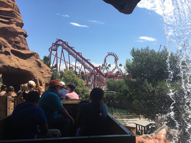 Silver Bullet Roller Coaster From Ghost Town Knotts Berry Farm