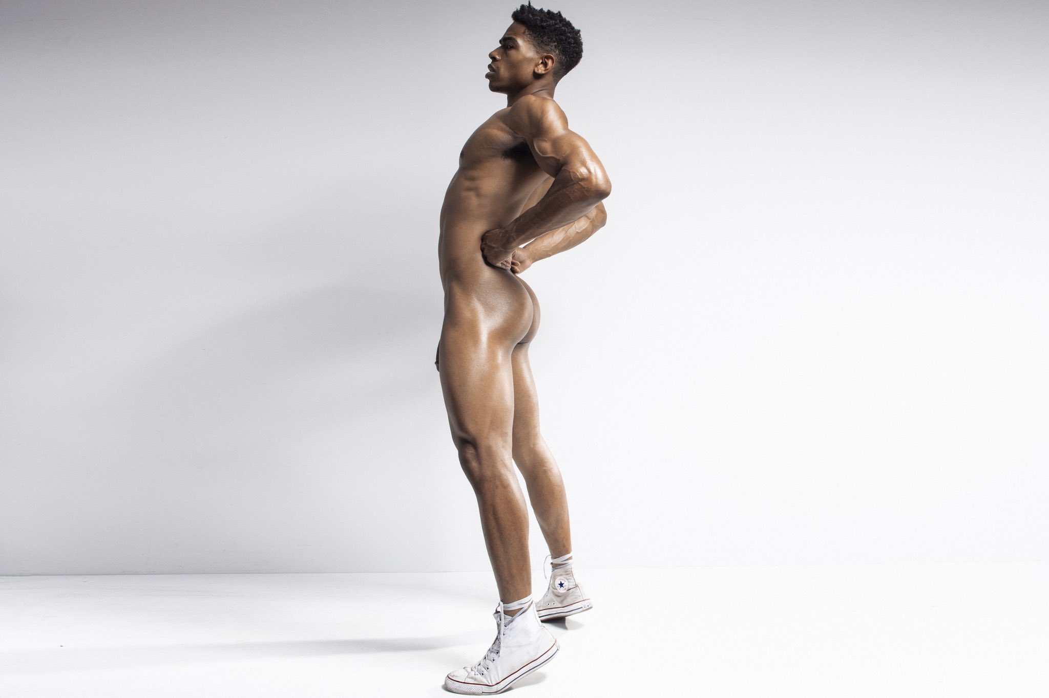 Model Denzell Theodore Naked.